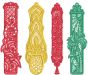 Free Standing Lace Tropical Bookmarks | Machine Embroidery Designs by JuJu 