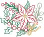 Winter Florals | Machine Embroidery Designs by JuJu