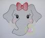 Elephant Face Girl Sketch Embroidery | Machine Embroidery Designs by JuJu