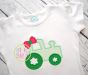 Girly Tractor Applique | Machine Embroidery Designs by JuJu
