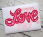 Happy Love Day Satin Applique | Machine Embroidery Designs by JuJu