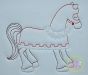 Knight Horse Embroidery | Machine Embroidery Designs by JuJu