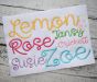 Lemon Meringue Embroidery Font | Machine Embroidery Designs by JuJu