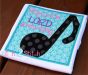 Music Note Box Applique | Machine Embroidery Designs by JuJu