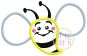 Bumble Bee Applique | Machine Embroidery Designs by JuJu