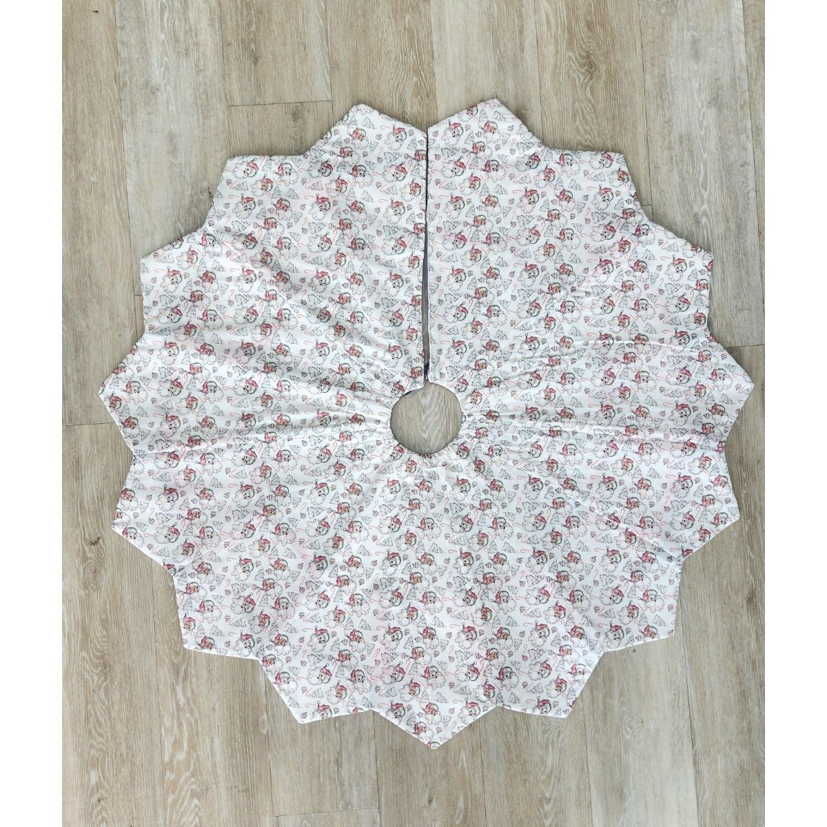 ITH Crazy Patch Tree Skirt | Machine Embroidery Designs by JuJu