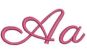 Victoria Script Font Machine Embroidery Designs by JuJu