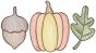 Fall Trios | Machine Embroidery Designs by JuJu