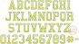 I2S Varsity Sketch Embroidery Font | Machine Embroidery Designs by JuJu