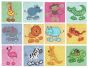 Stick Zoo Animals Applique Machine Embroidery Designs by JuJu