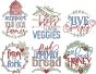 Farm Fresh 7 | Machine Embroidery Designs by JuJu