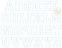 I2S Varsity Applique Alphabet | Machine Embroidery Designs by JuJu