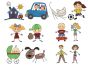 Meet the Stix Family Machine Embroidery Designs by JuJu