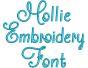 Mollie Embroidery Font Machine Embroidery Designs by JuJu
