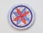 ITH Patriotic Coaster | Machine Embroidery Designs by JuJu