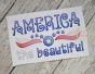 Patriotic Border 1 Sketch Embroidery | Machine Embroidery Designs by JuJu