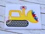 Patriotic Dozer Applique | Machine Embroidery Designs by JuJu