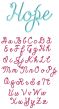 Cheerful Script Font Machine Embroidery Designs by JuJu