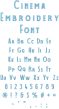 Quarter Inch Font Bundle 20 | Machine Embroidery Designs by JuJu