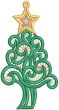 Free Standing Lace Christmas 6 | Machine Embroidery Designs by JuJu