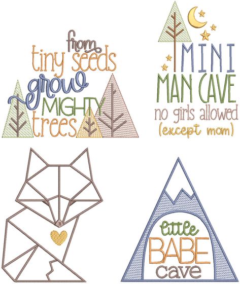 Baby Adventure Word Art 1 | Machine Embroidery Designs by JuJu