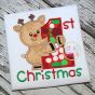 First Christmas Applique | Machine Embroidery Designs by JuJu