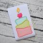 3 Tiered Cake Applique | Machine Embroidery Designs by JuJu