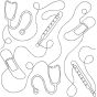 Medical Nursing End-to-End Quilting | Machine Embroidery Designs by JuJu