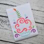 All Occasion Swirly Cupcake Embroidery | Machine Embroidery Designs by JuJu