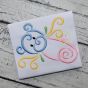 All Occasion Swirly Diaper Pin Embroidery | Machine Embroidery Designs by JuJu