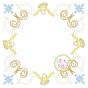 Angels Frame Bean Stitch Embroidery | Machine Embroidery Designs by JuJu