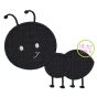 Ant Applique | Machine Embroidery Designs by JuJu
