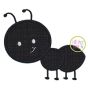 Ant Applique | Machine Embroidery Designs by JuJu