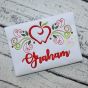 Apple Flourish Embroidery | Machine Embroidery Designs by JuJu