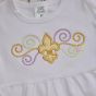 Fleur De Lis Beads Applique | Machine Embroidery Designs by JuJu