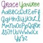 As The Deer Embroidery Font Machine Embroidery Designs by JuJu