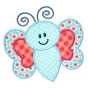 DBJJ Free Baby Butterfly Applique | Machine Embroidery Designs by JuJu