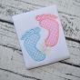 Baby Feet Applique | Machine Embroidery Designs by JuJu