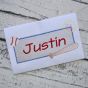 Baseball Bat Frame Sketch Embroidery