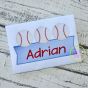 Baseball Trio Banner Sketch Embroidery Design | Machine Embroidery Designs by JuJu
