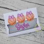 Basketball Bow Trio Banner Sketch Embroidery Design | Machine Embroidery Designs by JuJu