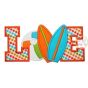 Beach Love Applique | Machine Embroidery Designs by JuJu