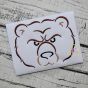 Bear Mascot Embroidery | Machine Embroidery Designs by JuJu