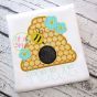 Beehive Applique | Machine Embroidery Designs by JuJu