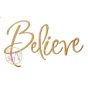 Believe | Machine Embroidery Designs by JuJu