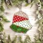 ITH Crazy Patch Ornament Bell | Machine Embroidery Designs by JuJu