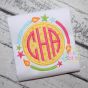 Birthday Monogram Frame Applique | Machine Embroidery Designs by JuJu