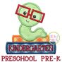 Bookworm Early Years Boy Applique Design Set