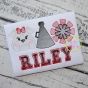 Bulldog Cheer Trio Sketch Embroidery | Machine Embroidery Designs by JuJu