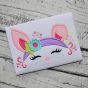 Bunny Flower Headband Applique | Machine Embroidery Designs by JuJu